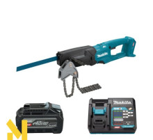 Пила шабельна акумуляторна Makita JR003GZ + DC40RA + BL4040F