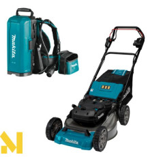 Газонокосарка акумуляторна Makita LM001CZ + PDC01 (без АКБ та ЗП)