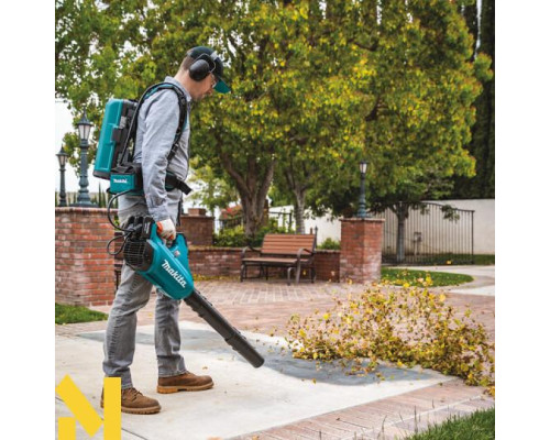 Газонокосарка акумуляторна Makita LM001CZ + PDC01 (без АКБ та ЗП)