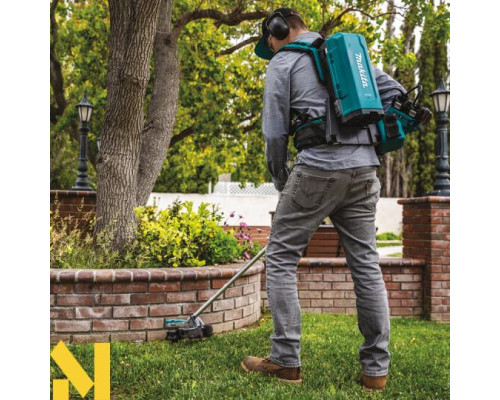 Газонокосарка акумуляторна Makita LM001CZ + PDC01 (без АКБ та ЗП)