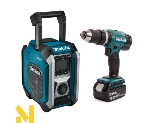 Набір інструментів акумуляторних Makita DHP453RFX8 + XGT 40 V MAX MR006GZ