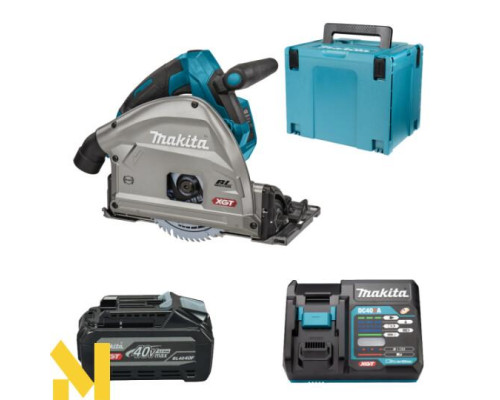 Пила дискова акумуляторна Makita SP001GZ03 + DC40RA + BL4040F