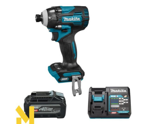 Гвинтоверт акумуляторний Makita TD004GZ + DC40RA + BL4040F