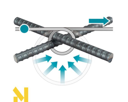Пістолет акумуляторний для в'язання арматури Makita TR001GZ + DC40RA + BL4040F