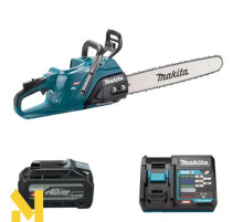 Пила ланцюгова акумуляторна  Makita UC030GZ + DC40RA + BL4040F