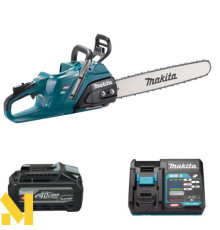 Пила ланцюгова акумуляторна  Makita UC030GZ + DC40RA + BL4040F