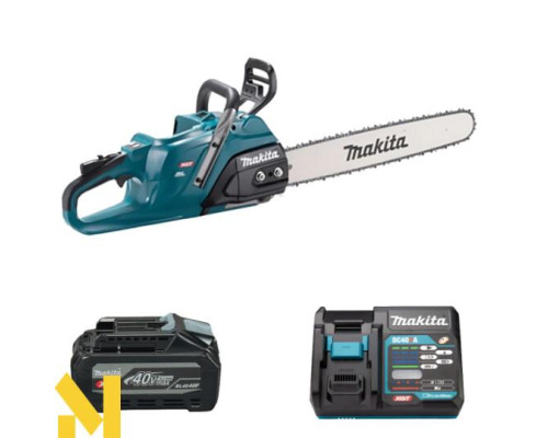 Пила ланцюгова акумуляторна  Makita UC030GZ + DC40RA + BL4040F