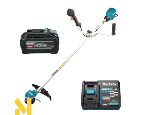 Тример акумуляторний Makita UR002GZ01 + DC40RA + BL4040F