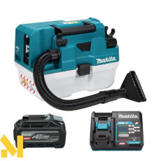 Пилосос акумуляторний Makita VC014GLZ + DC40RA + BL4040F