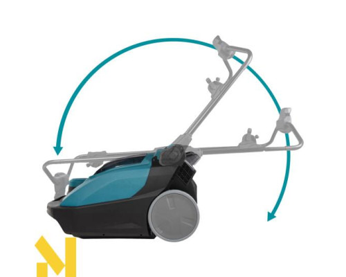 Підмітальна машина акумуляторна Makita VS001GZ (2 АКБ BL4050F + ЗП DC40RA)