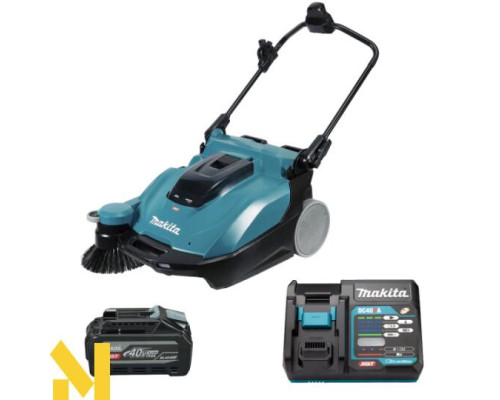 Підмітальна машина акумуляторна Makita VS001GZ + DC40RA + BL4040F