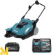 Підмітальна машина акумуляторна Makita VS001GZ + DC40RA + BL4040F
