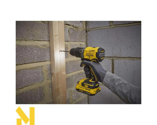 Дриль-шурупокрут ударний акумуляторний STANLEY FATMAX SFMCD715D2K