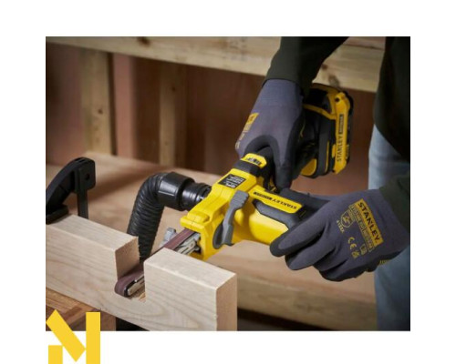 Шліфмашина стрічкова акумуляторна STANLEY FATMAX SFMCE210B (без АКБ та ЗП)