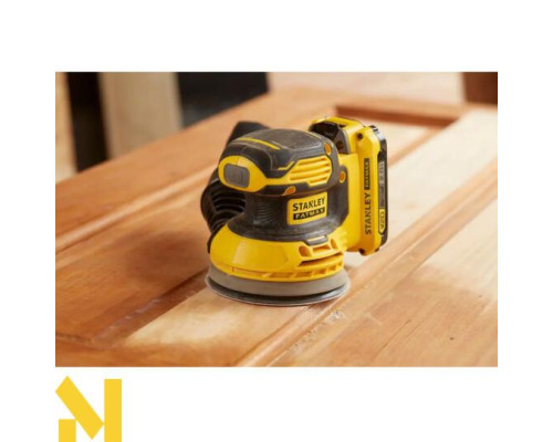 Шліфмашина ексцентрикова акумуляторна STANLEY FATMAX SFMCW220D1S