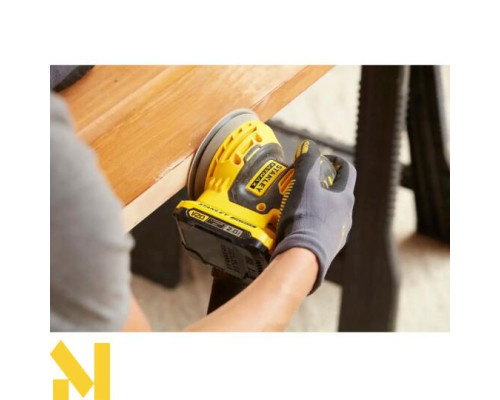 Шліфмашина ексцентрикова акумуляторна STANLEY FATMAX SFMCW220D1S