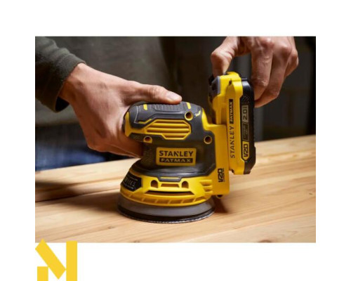 Шліфмашина ексцентрикова акумуляторна STANLEY FATMAX SFMCW220D1S