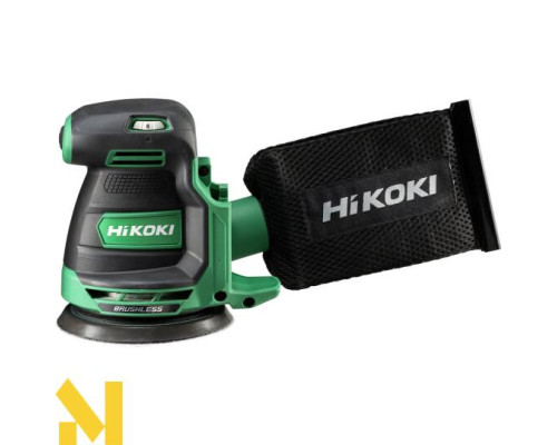 Шліфмашина ексцентрикова акумуляторна HiKOKI SV1813DAW4Z (без АКБ і ЗП)