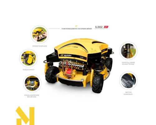 Газонокосарка з дистанційним управлінням SPIDER ILD02 EFI