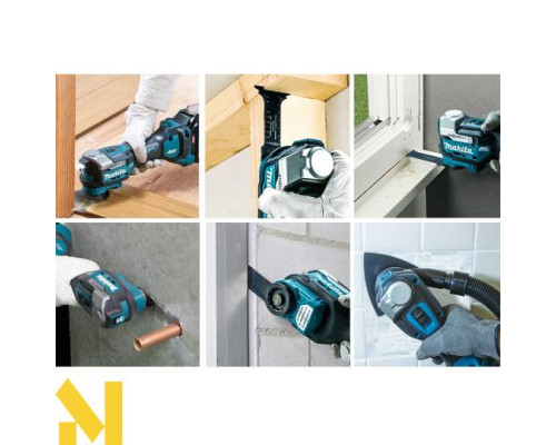 Багатофункціональний інструмент (реноватор) акумуляторний Makita TM001GZ (без АКБ та ЗП)