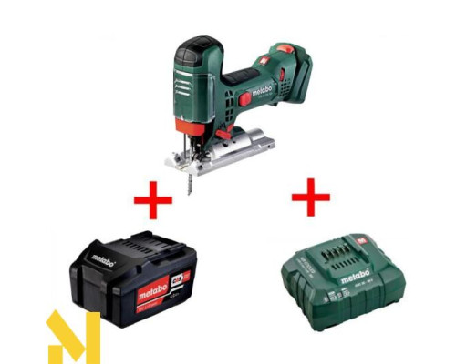 Лобзик акумуляторний Metabo STA 18 LTX 100 + 4.0 Аг