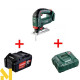 Лобзик акумуляторний Metabo STAB 18 LTX 100 Li-Power + 4.0 Ач