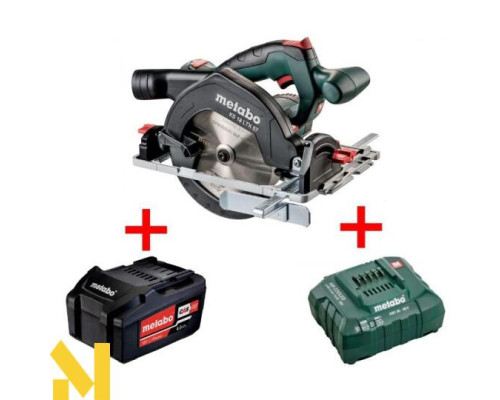 Пила дискова акумуляторна Metabo KS 18 LTX 57 Li-Power 4.0 Аг