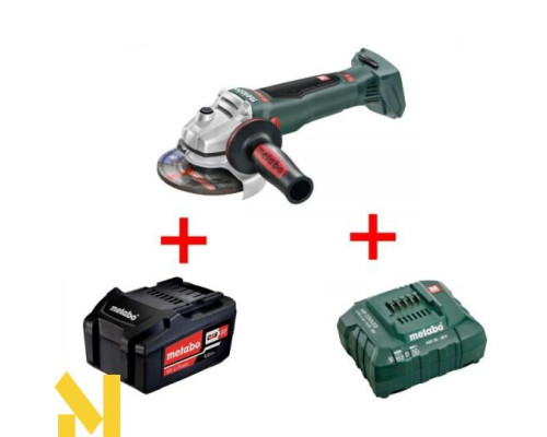 Болгарка (кутова шліфмашина) акумуляторна Metabo WB 18 LTX BL 125 Quick