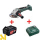 Болгарка (кутова шліфмашина) акумуляторна Metabo WB 18 LTX BL 125 Quick