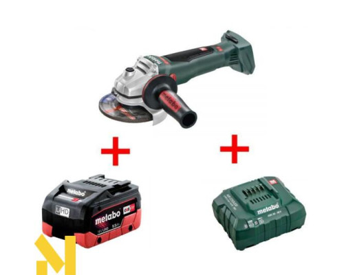 Болгарка (кутова шліфмашина) акумуляторна Metabo WB 18 LTX BL 125 Quick