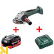 Болгарка (кутова шліфмашина) акумуляторна Metabo WB 18 LTX BL 125 Quick