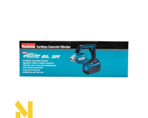 Віброущільнювач для бетону акумуляторний Makita VR001GZ (без АКБ та ЗП) + вал гнучкий Makita (1910E3-1)