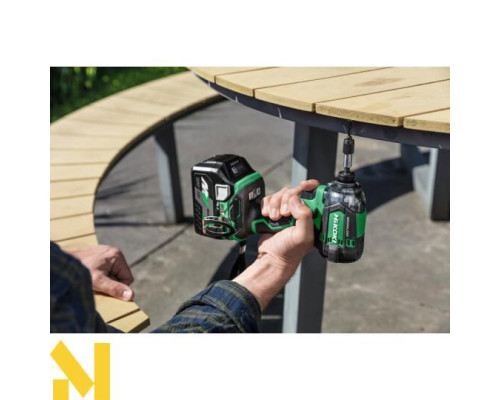 Гайковерт акумуляторний ударний Hikoki WH18DCWRZ