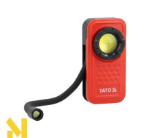 Ліхтар діодний з гнучкою лампою YATO YT-08554