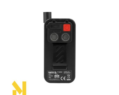 Ліхтар діодний з гнучкою лампою YATO YT-08554