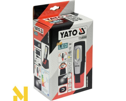 Ліхтар акумуляторний Yato YT-08560