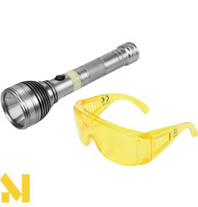 Ліхтар ультрафіолетовий акумуляторний Yato YT-08588 з окулярами