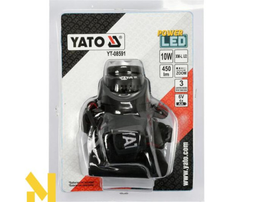 Ліхтар налобний Yato YT-08591