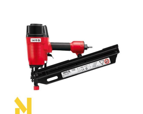 Цвяхозабивний пістолет пневматичний 5-8 бар Yato YT-0923