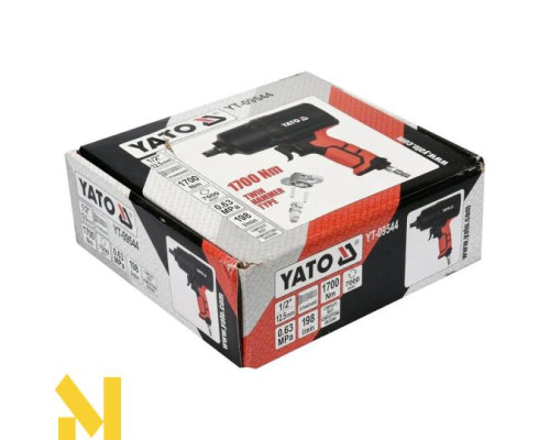 Гайковерт пневматичний YATO YT-09544