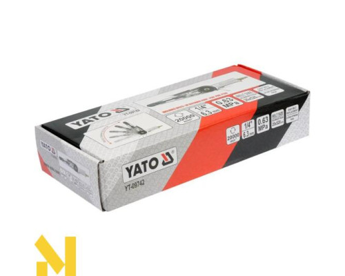 Шліфмашина стрічкова пневматична Yato YT-09742