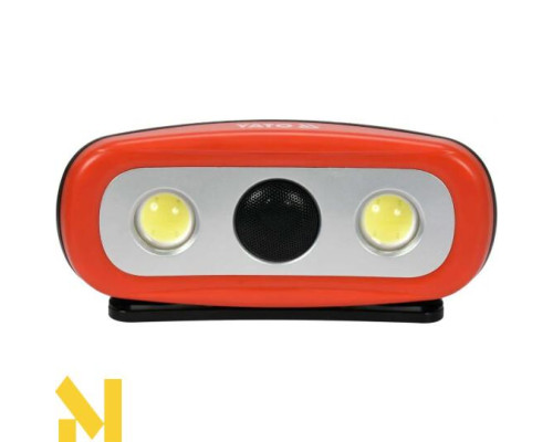 Ліхтар акумуляторний з гучномовцем Yato YT-81808