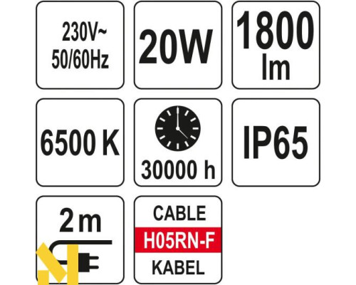 Прожектор Yato YT-81814