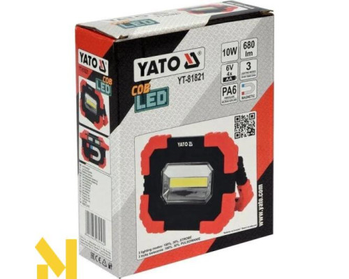 Прожектор переносний акумуляторний Yato YT-81821