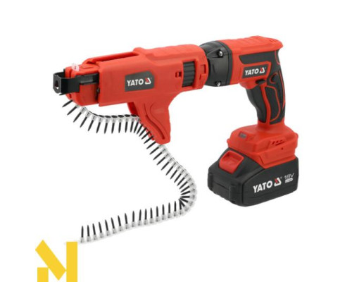 Шуруповерт магазинний YATO YT-82075