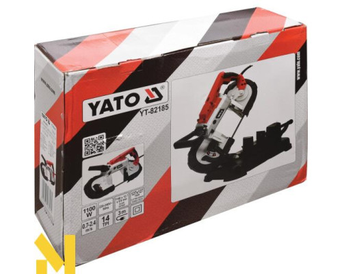 Пила стрічкова Yato YT-82185 (кейс)