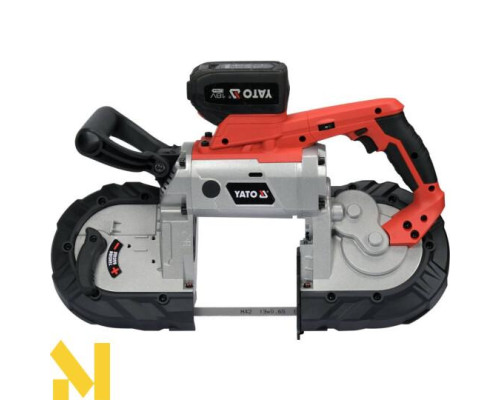 Пила стрічкова акумуляторна YATO YT-82187 (без АКБ та ЗП)