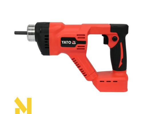 Вібратор для укладання бетону акумуляторний 18 В YATO YT-82604 (без АКБ та ЗП)