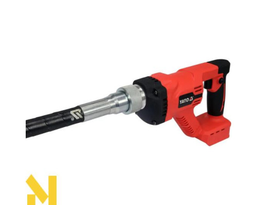 Вібратор для укладання бетону акумуляторний 18 В YATO YT-82604 (без АКБ та ЗП)