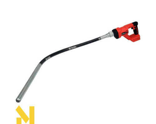 Вібратор для укладання бетону акумуляторний 18 В YATO YT-82604 (без АКБ та ЗП)